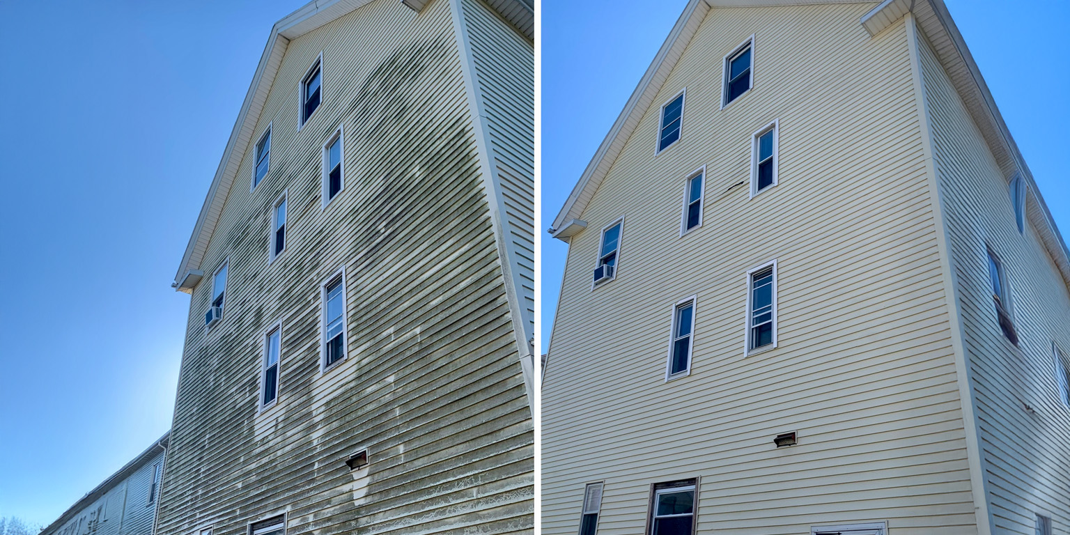 Powerwashing Companies before and after photo